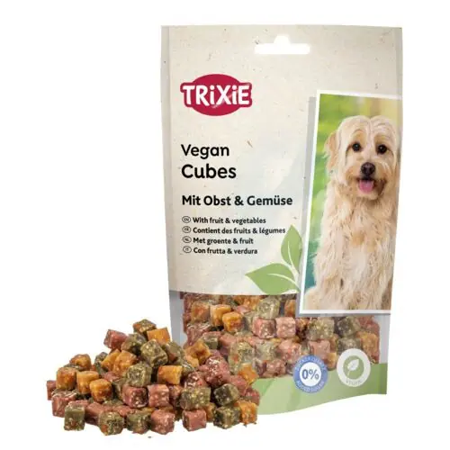 Markenware TRIXIE Vegan Cubes mit Obst & Gemüse 100 g